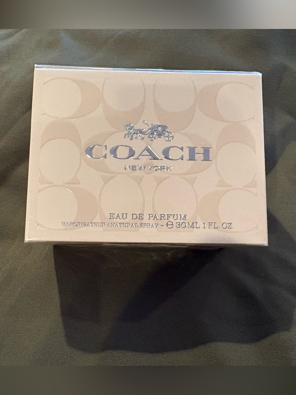 Coach Eau de Parfum (1.0 oz) Pale Pink and Silver Box